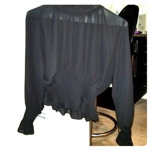 $$$ Price Drop$$$ Black midi blouse